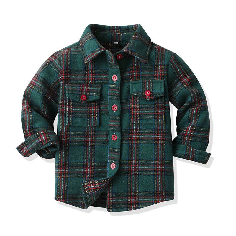 Red & Green Plaid Flannel – Sock Monkey LLC
