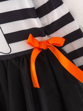 Load image into Gallery viewer, GhostTutu Skirt Long Sleeve Stripe Dress