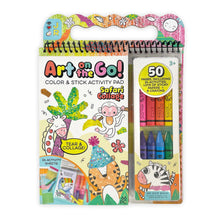 Load image into Gallery viewer, IHeartArt Jr Art on the Go! Safari Collage