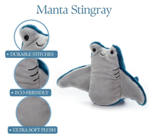 Load image into Gallery viewer, 6" (16cm) Nuggetz Manta Ray Sea life