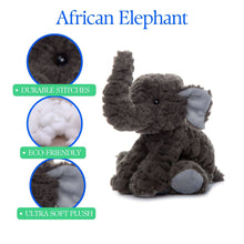 Load image into Gallery viewer, 8" (20cm) Wild Onez African Elephant Wild Life