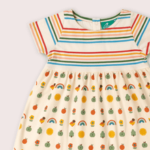 Load image into Gallery viewer, LGR Vintage Rainbows Easy Peasy Summer Dress
