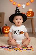 Load image into Gallery viewer, Sock Monkey BOO Onesie
