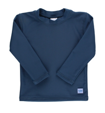 Load image into Gallery viewer, RB Navy Long Sleeve Rash Guard