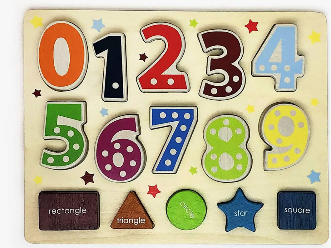 Begin Again Number & Shape Puzzle