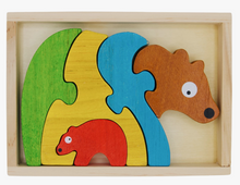 Load image into Gallery viewer, Begin Again Bear Family Puzzle