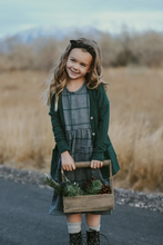 Load image into Gallery viewer, Navy Fields Scout Hunter Green Dress