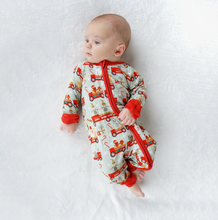 Load image into Gallery viewer, Emerson Zippy Pajamas Christmas Train