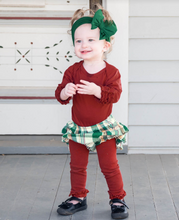 Load image into Gallery viewer, RuffleButts Bodysuit Rosewood