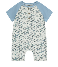 Load image into Gallery viewer, Ettie & H Flinn Romper Blue