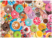 Load image into Gallery viewer, Donut Party Puzzle with Tin