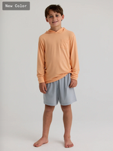 Load image into Gallery viewer, Free Fly Shade Bamboo Hoodie Tropic Orange