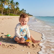 Load image into Gallery viewer, Swimsuit Station Baby Trunks and Rash Guard