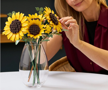 Load image into Gallery viewer, Lego Sunflowers