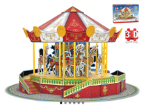 Load image into Gallery viewer, 3D Christmas Carousel