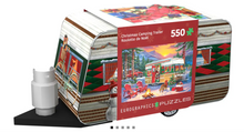 Load image into Gallery viewer, Christmas Camping Trailer Puzzle