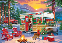 Load image into Gallery viewer, Christmas Camping Trailer Puzzle