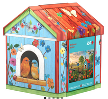 Load image into Gallery viewer, Birdhouse Tin Puzzle