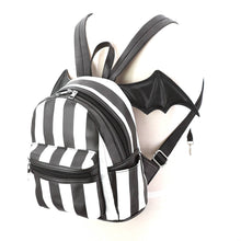 Load image into Gallery viewer, Bat Wing Striped Mini Backpack