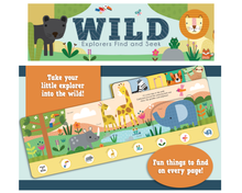 Load image into Gallery viewer, Wild Explorers Find and Seek - Interactive Book for Kids