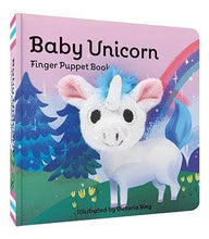 Load image into Gallery viewer, Baby Unicorn: Finger Puppet Book