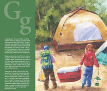Load image into Gallery viewer, S is for S'mores: A Camping picture book