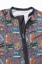 Load image into Gallery viewer, Ellie Sue Guardians Zipper Romper