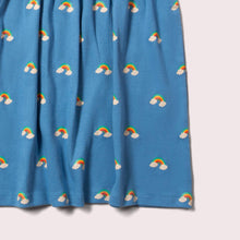 Load image into Gallery viewer, LGR Blue Rainbows Easy Peasy Summer Dress