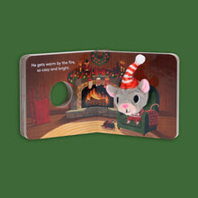 Load image into Gallery viewer, Christmas Mouse: Finger Puppet Book