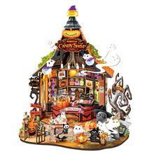 Load image into Gallery viewer, Rolife Haunted Candy House DIY