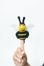 Load image into Gallery viewer, Bumblebee Finger Puppet