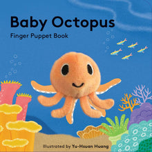 Load image into Gallery viewer, Baby Octopus: Finger Puppet Book