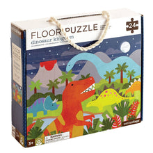 Load image into Gallery viewer, Dinosaur Kingdom 24-Piece Floor Puzzle