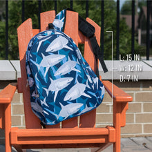 Load image into Gallery viewer, Sharks Backpack - 15 Inch