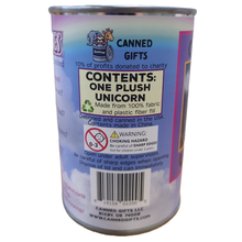 Load image into Gallery viewer, Canned Unicorn | Stuffed Animal Plush w/Fun Jokes|Starlight: Pop Top Lid