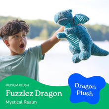 Load image into Gallery viewer, Fuzzlez Standing Dragon Medium 13" (32cm)
