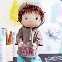 Load image into Gallery viewer, Doll Lian with Hoodie | 12" Soft & Cuddly Play Doll for Kids