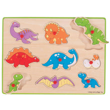 Load image into Gallery viewer, Lift Out Puzzle - Dinosaurs