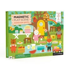 Load image into Gallery viewer, Treehouse Party Magnetic Play Scene