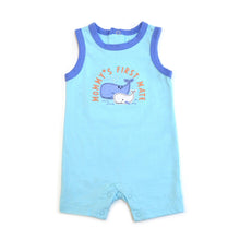 Load image into Gallery viewer, Baby Views 2pcs Sleeveless Rompers: Whales