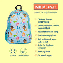 Load image into Gallery viewer, Mermaids Backpack - 15 Inch