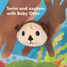 Load image into Gallery viewer, Baby Otter: Finger Puppet Book