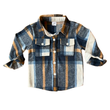 Load image into Gallery viewer, Rocket Bug Cozy Soft Flannels Navy + White