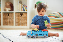 Load image into Gallery viewer, Green Toys Car Carrier w/ 3 Mini Cars