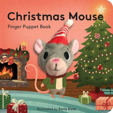 Load image into Gallery viewer, Christmas Mouse: Finger Puppet Book
