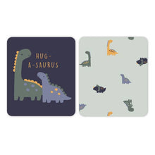 Load image into Gallery viewer, Bon Baby 3pcs Dinosaur Bodysuit Set