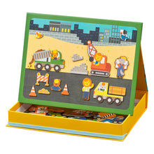 Load image into Gallery viewer, Construction Site Magnetic Play Scene