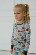 Load image into Gallery viewer, Ellie Sue Cars Bamboo Pajama Set