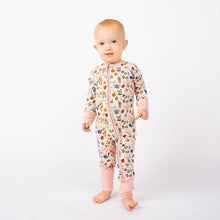 Load image into Gallery viewer, Emerson Garden Friends Bamboo Baby Pajamas