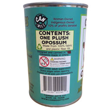 Load image into Gallery viewer, Oliver the Canned Opossum | Stuffed Animal Plush w/Jokes: Pop Top Lid